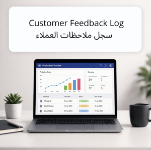 CustomerFeedback cover Customer Feedback Log | سجل ملاحظات العملاء