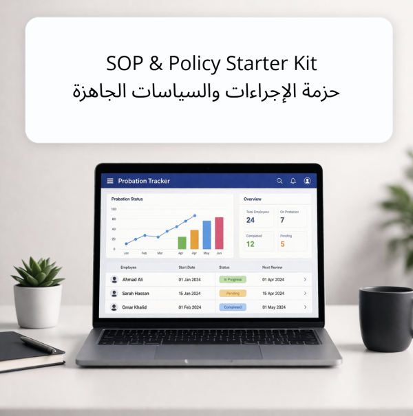 SOP & Policy Starter Kit حزمة الإجراءات والسياسات الجاهزة SOP & Policy Starter Kit | حزمة الإجراءات والسياسات الجاهزة